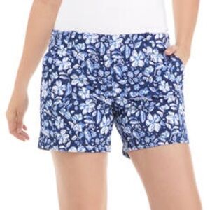 Vineyard Vines Women's Hibiscus Floral 5 inch Every Day Shorts 6